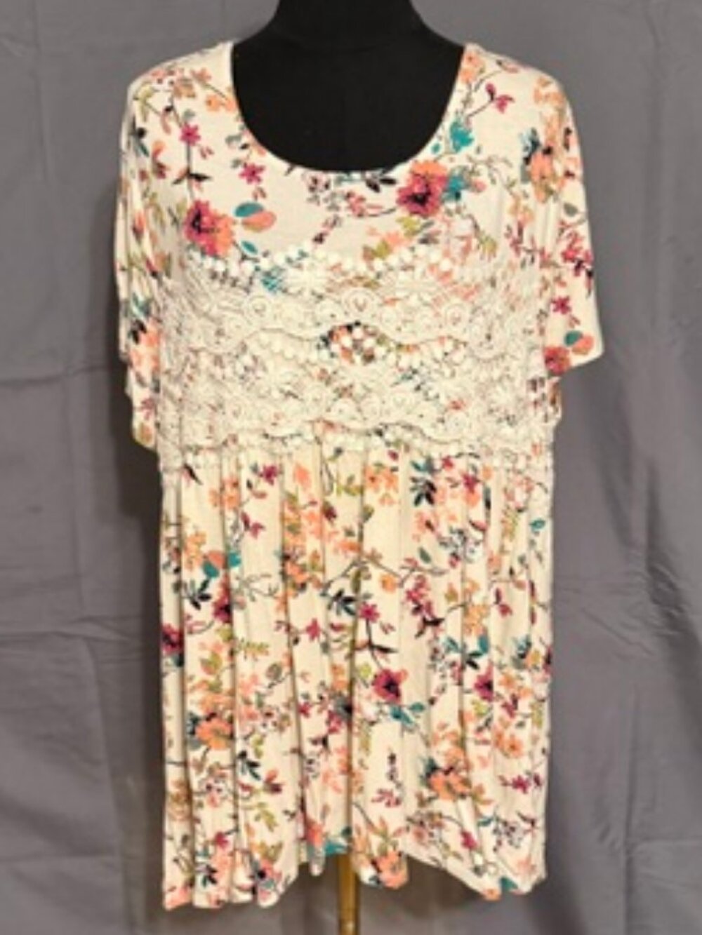 EYESHADOW Blouse Size 1X